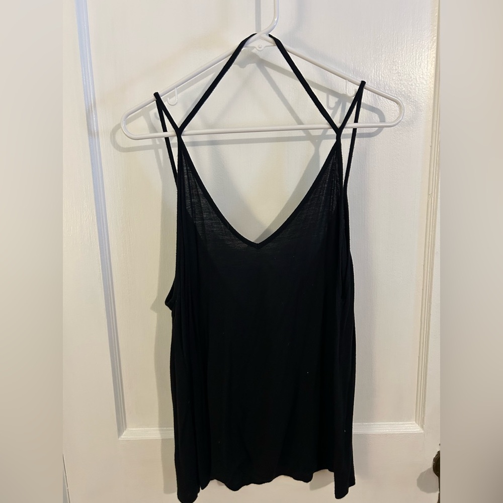 Black Strappy Top